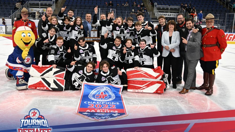 The PeeWee AAA Majeurs des Seigneurs des Milles-Îles minor hockey team